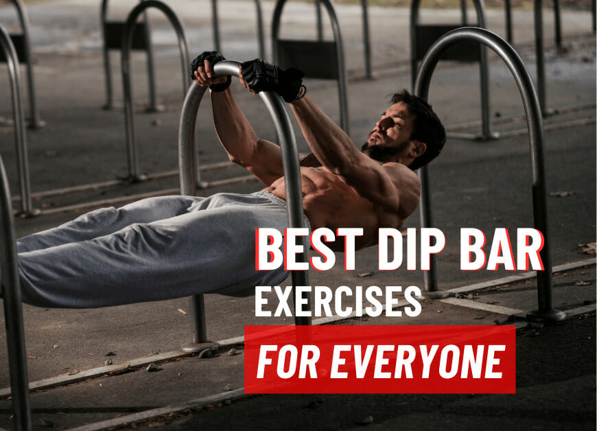 14 Best Dip Bar Exercises for (Every Fitness Level & Skill)